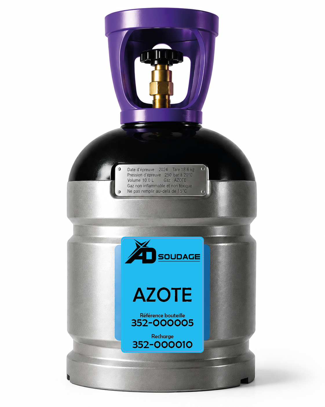 Bouteille Azote